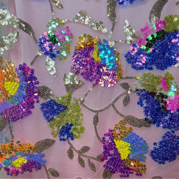 Last one !!! Sequin pink gold chain dress - Picture 12 of 13